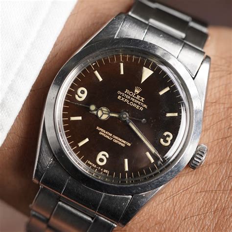 rolex 1016 tropical dial|biggest dial Rolex 51mm.